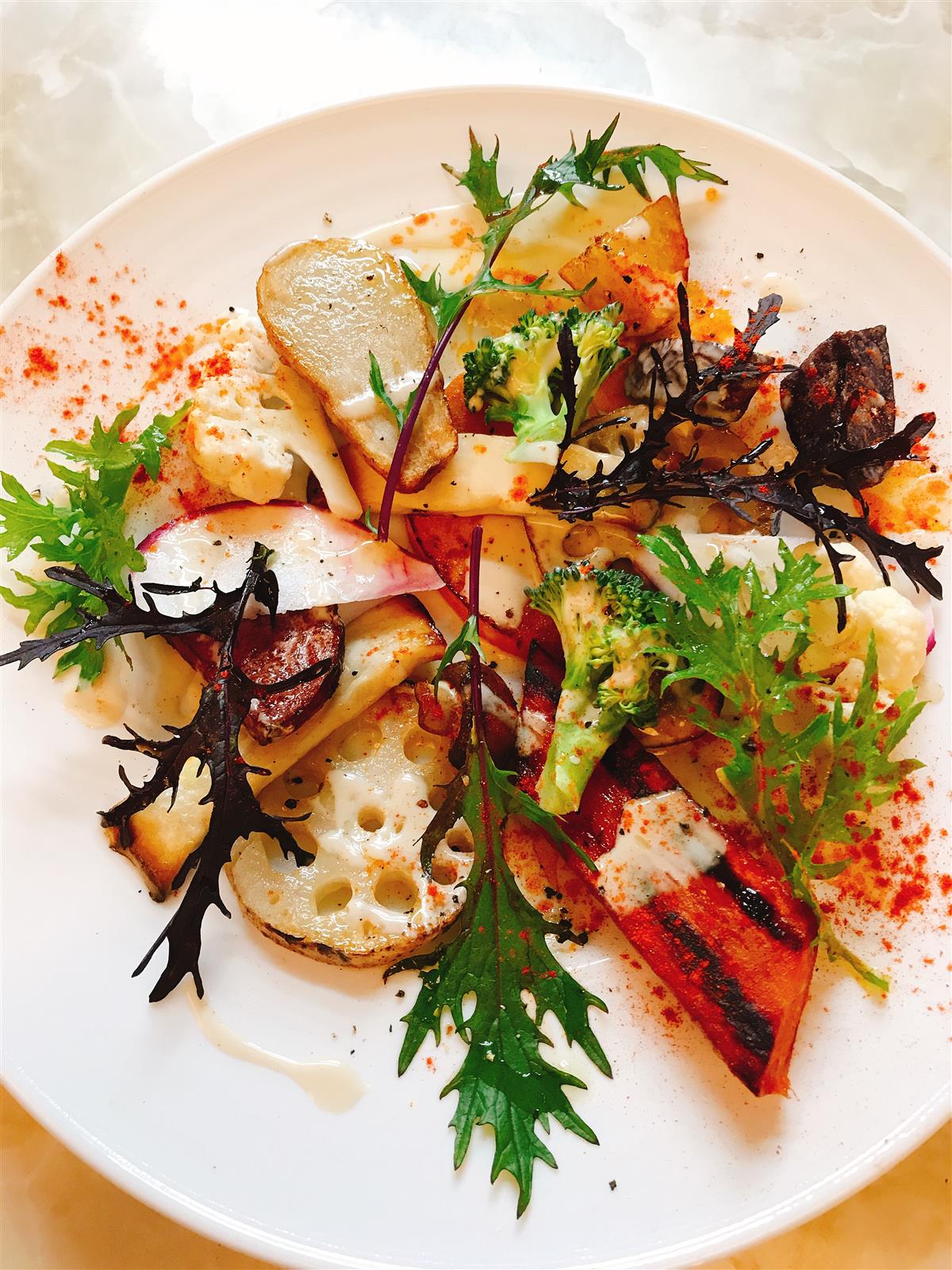 焼き野菜バーニャカウダソース