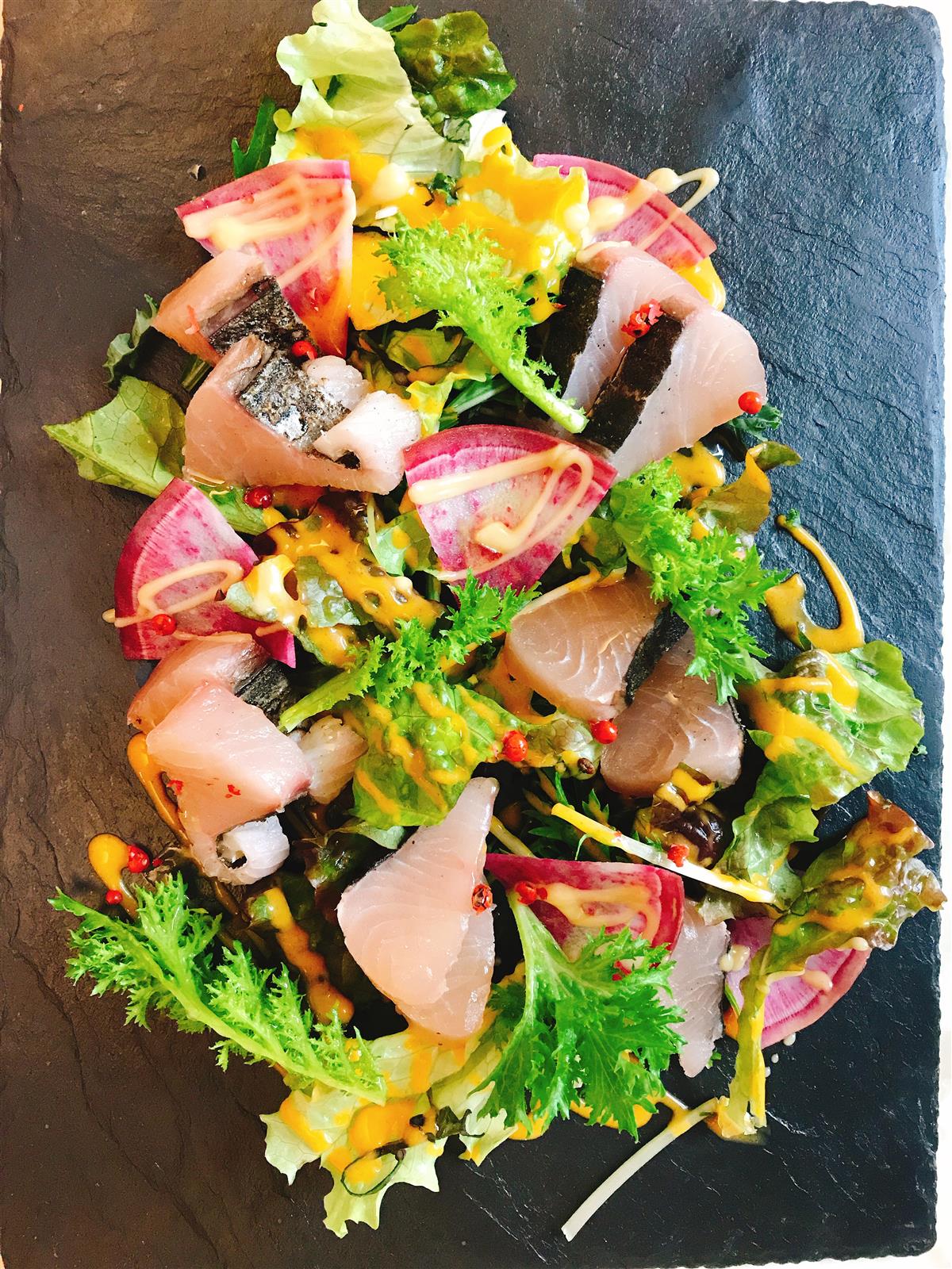 サワラのカルパッチョ