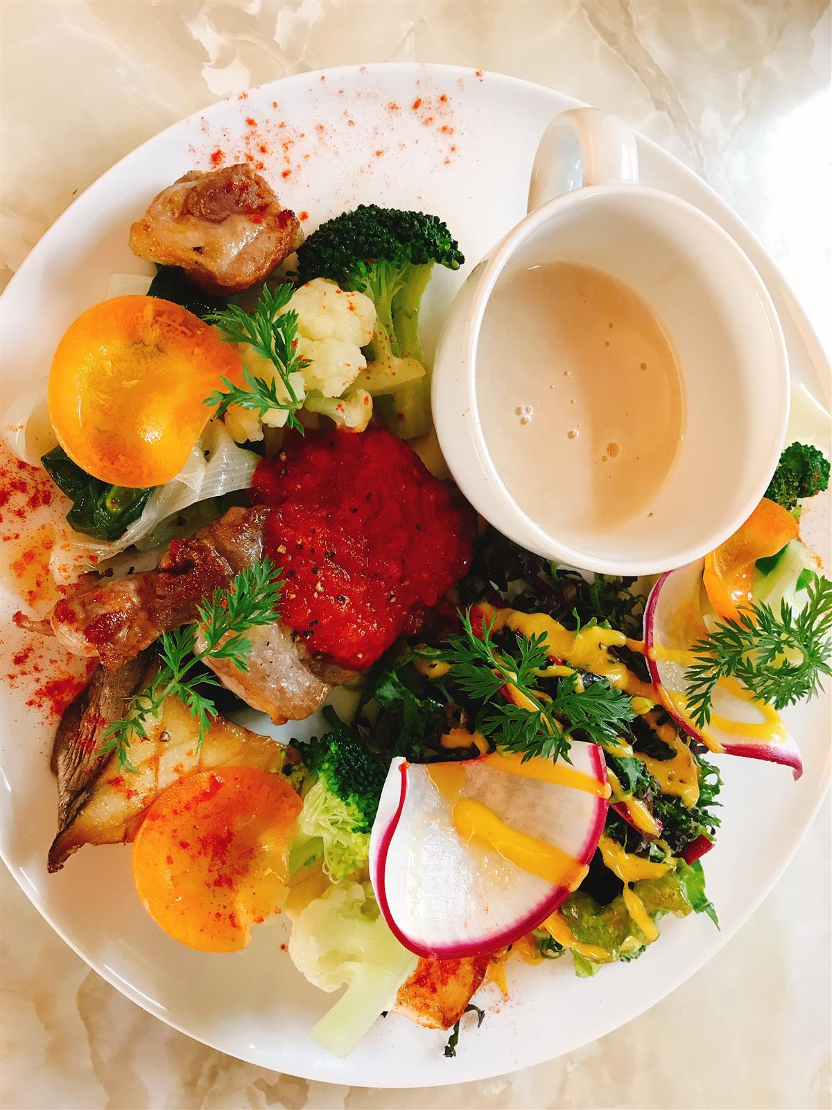 カリフラワー&ブロッコリー